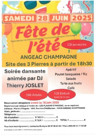 Fête de l'été